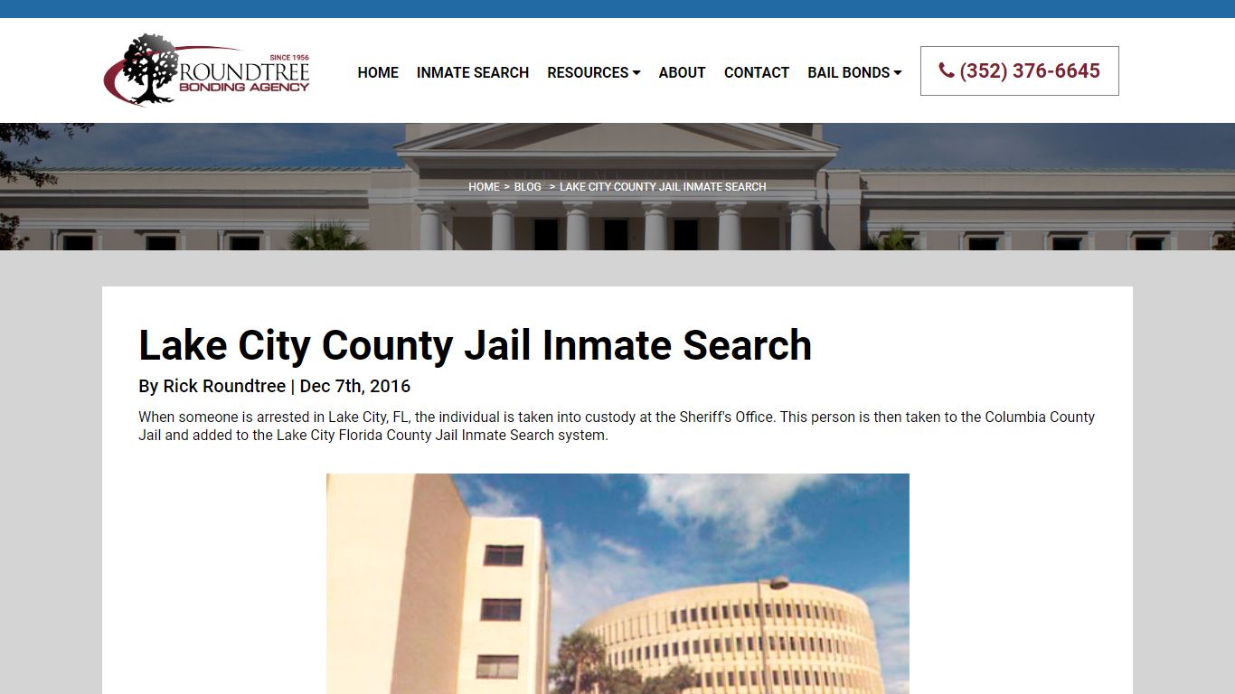Lake City, FL, County Jail Inmate Search & Information - Florida Bail Bonds